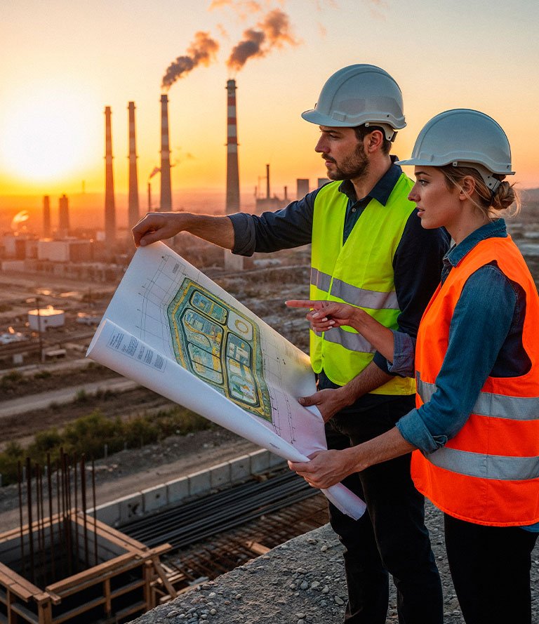 Commercial construction project